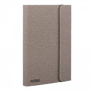 Nilox funda tablet universal 10.5p poliester, negro