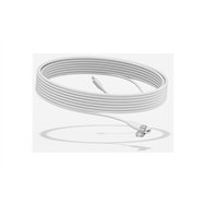 logitech rally mic pod cable de extension blanco