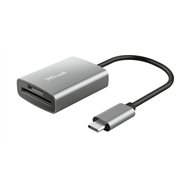 Trust 24136 lector de tarjeta usb 3.2 gen 1 (3.1 gen 1) tipo-c aluminio
