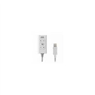 Mars gaming msc2w tarjeta de sonido externa 7.1 usb blanca