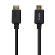 aisens cable audio video hdmi tipo a estandar macho a macho 1m negro