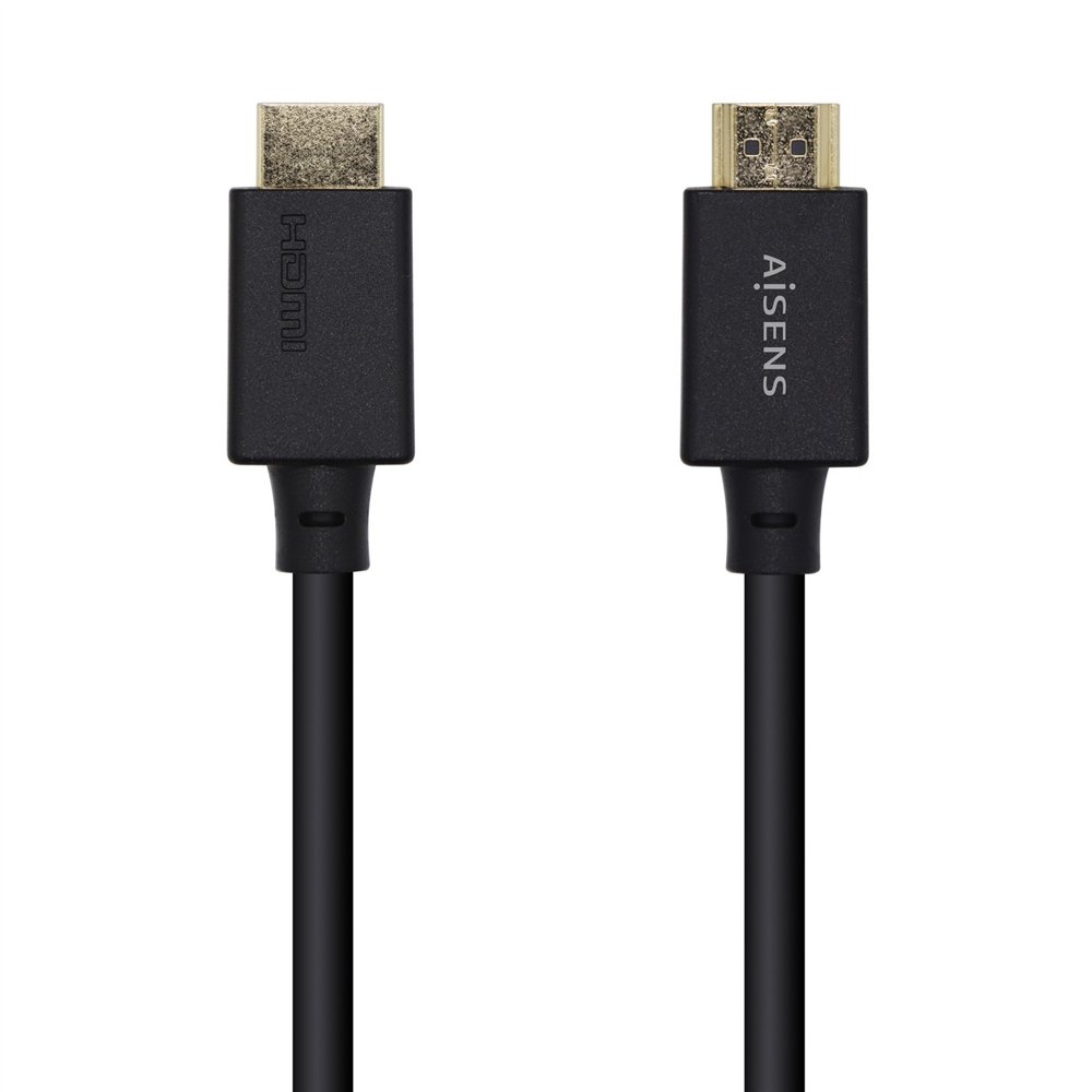 Aisens cable audio video hdmi tipo a estandar macho a macho 1m negro