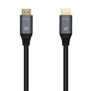 aisens cable hdmi estandar v2.1 ultra alta velocidad macho a macho 3m gris negro