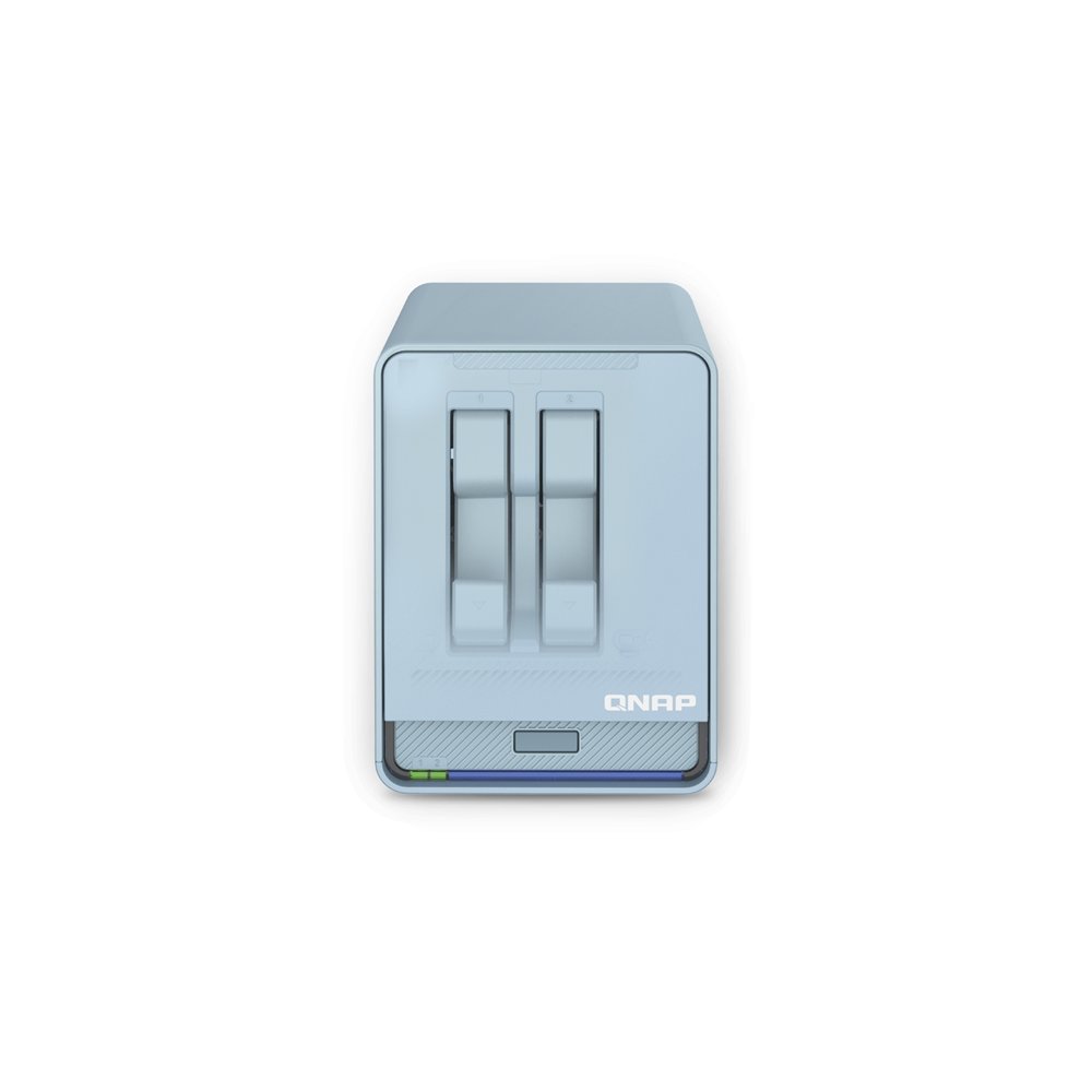 Qnap qmiroplus-201w nas escritorio ethernet azul j4125