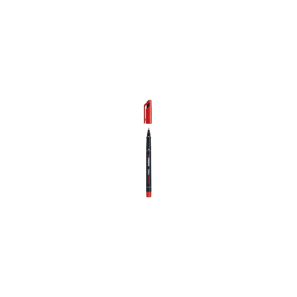 Stabilo ohpen universal permanent, 10 pack marcador permanente punta redonda rojo 1 pieza(s)