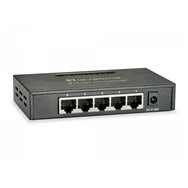 Levelone switch no administrado gigabit ethernet (10/100/1000) negro