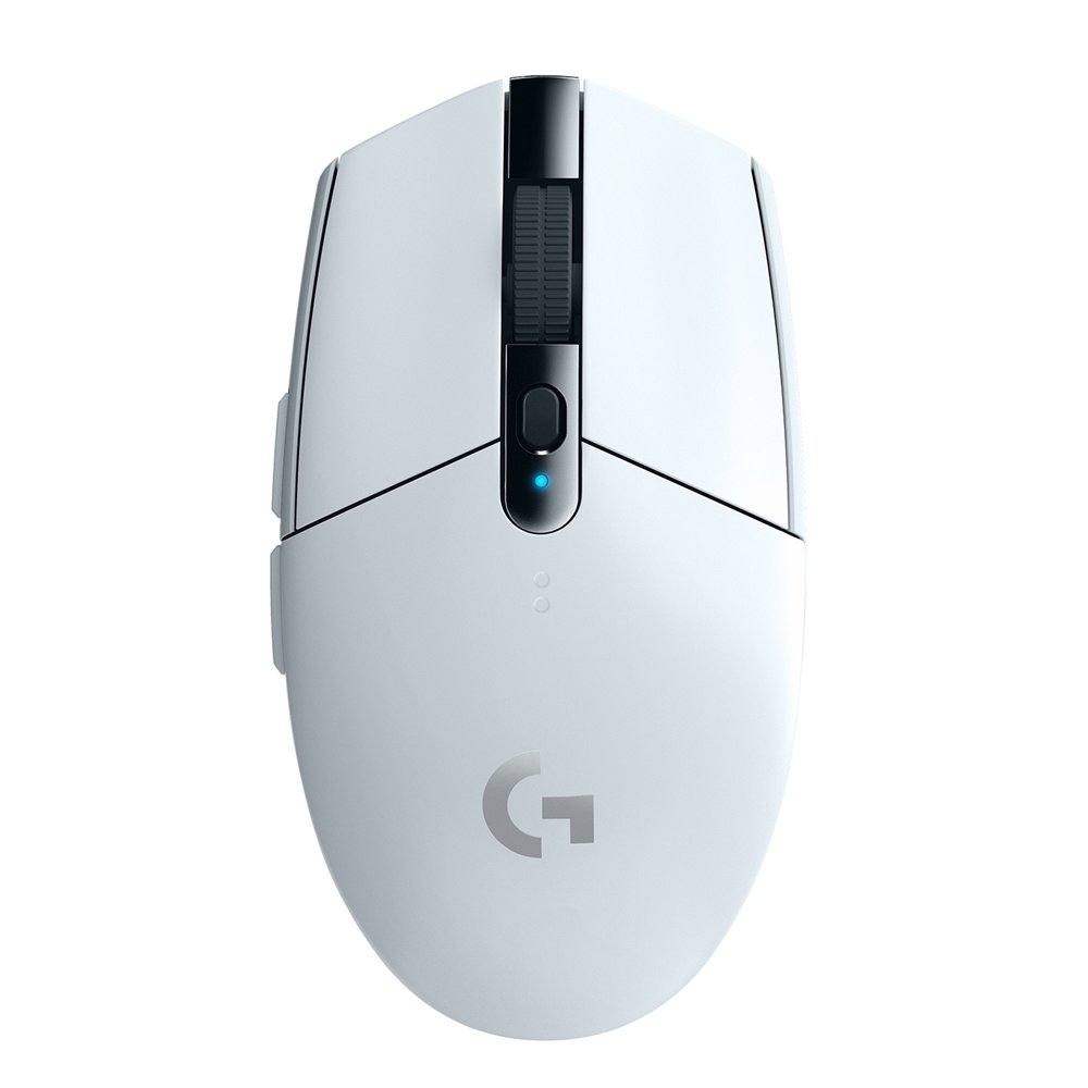 Logitech g g305 ratã³n mano derecha rf inalã¡mbrico ãâptico 12000 dpi blanco