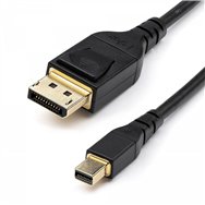 Startech.com cable adaptador mini displayport macho a displayport  macho 1.4 certificado por vesa 1m negro