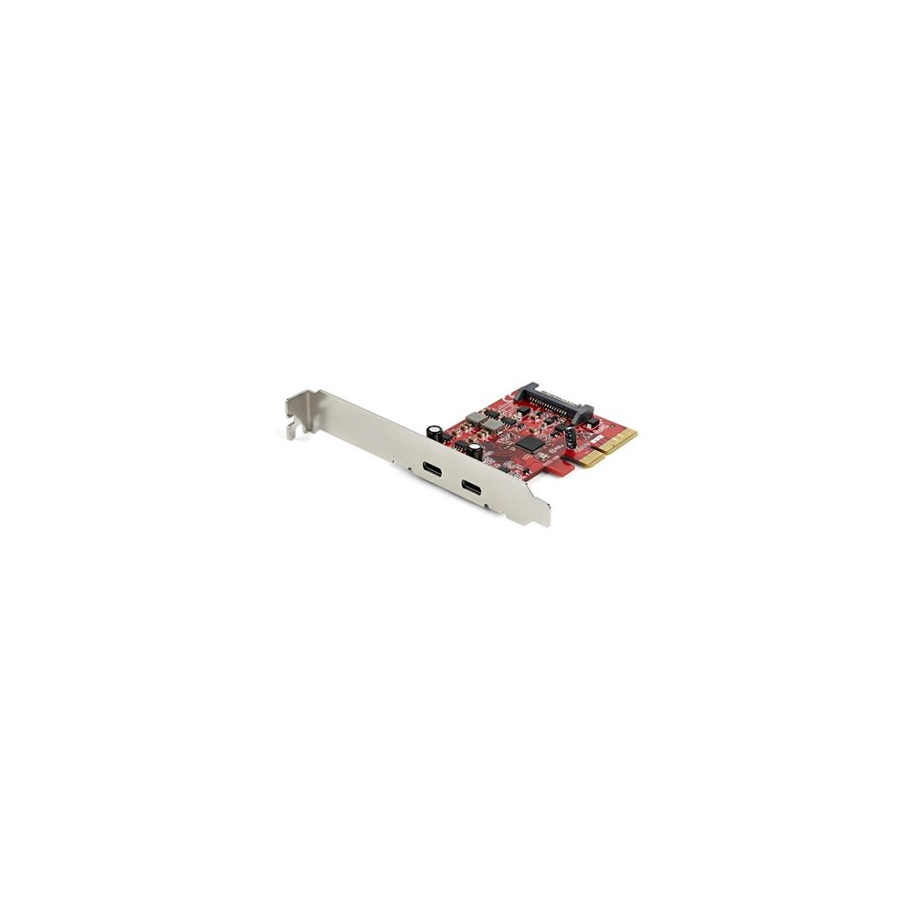 Startech.com tarjeta adaptadora pci express de 2 puertos usb-c 3.1 gen 2 10gbps