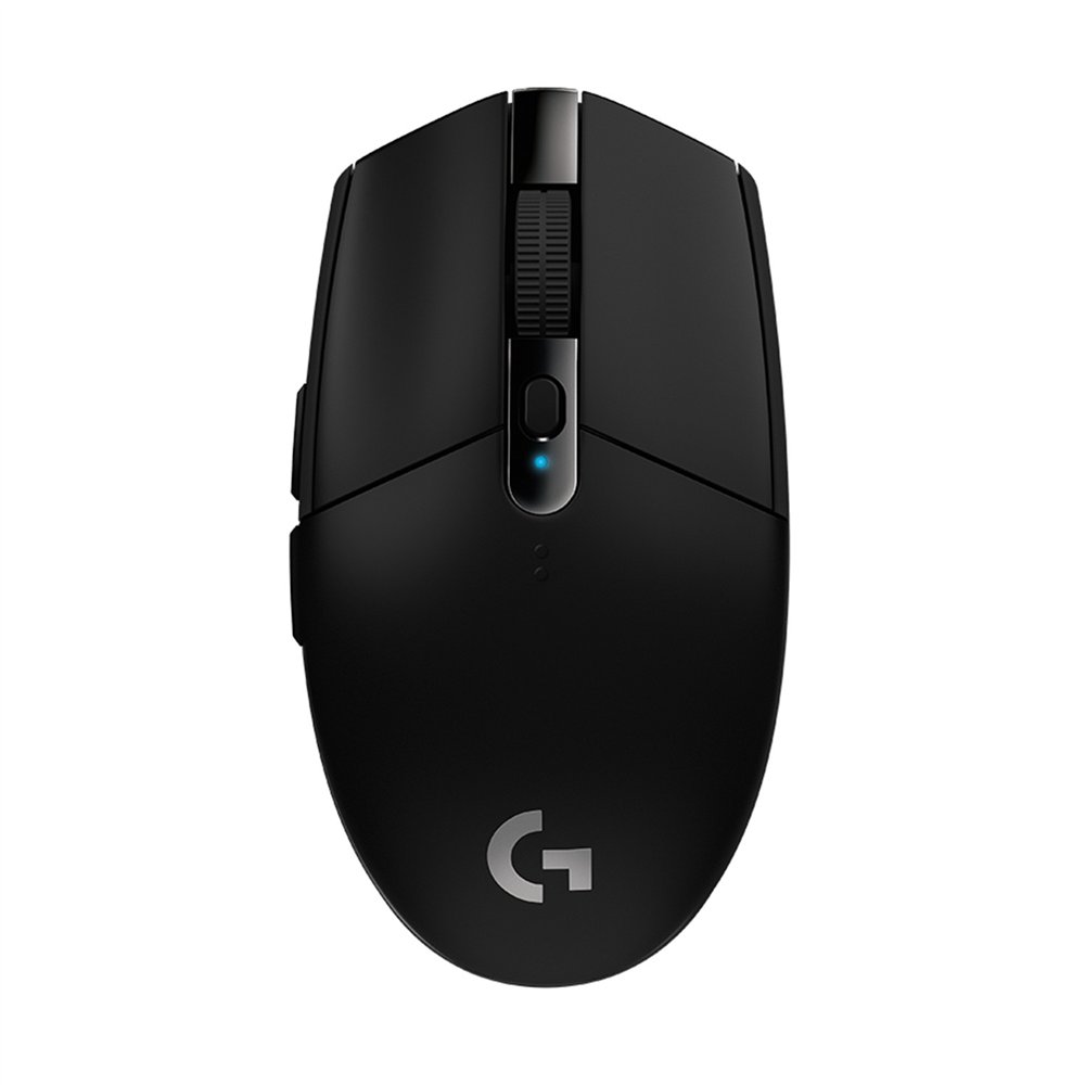 Logitech g g305 ratón mano derecha rf inalámbrico í?ptico 12000 dpi negro