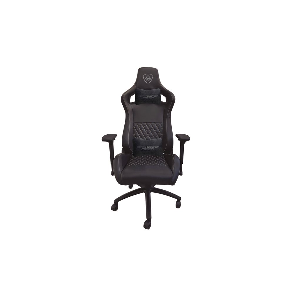 Keep out silla gaming xs pro hammer negro, plata
