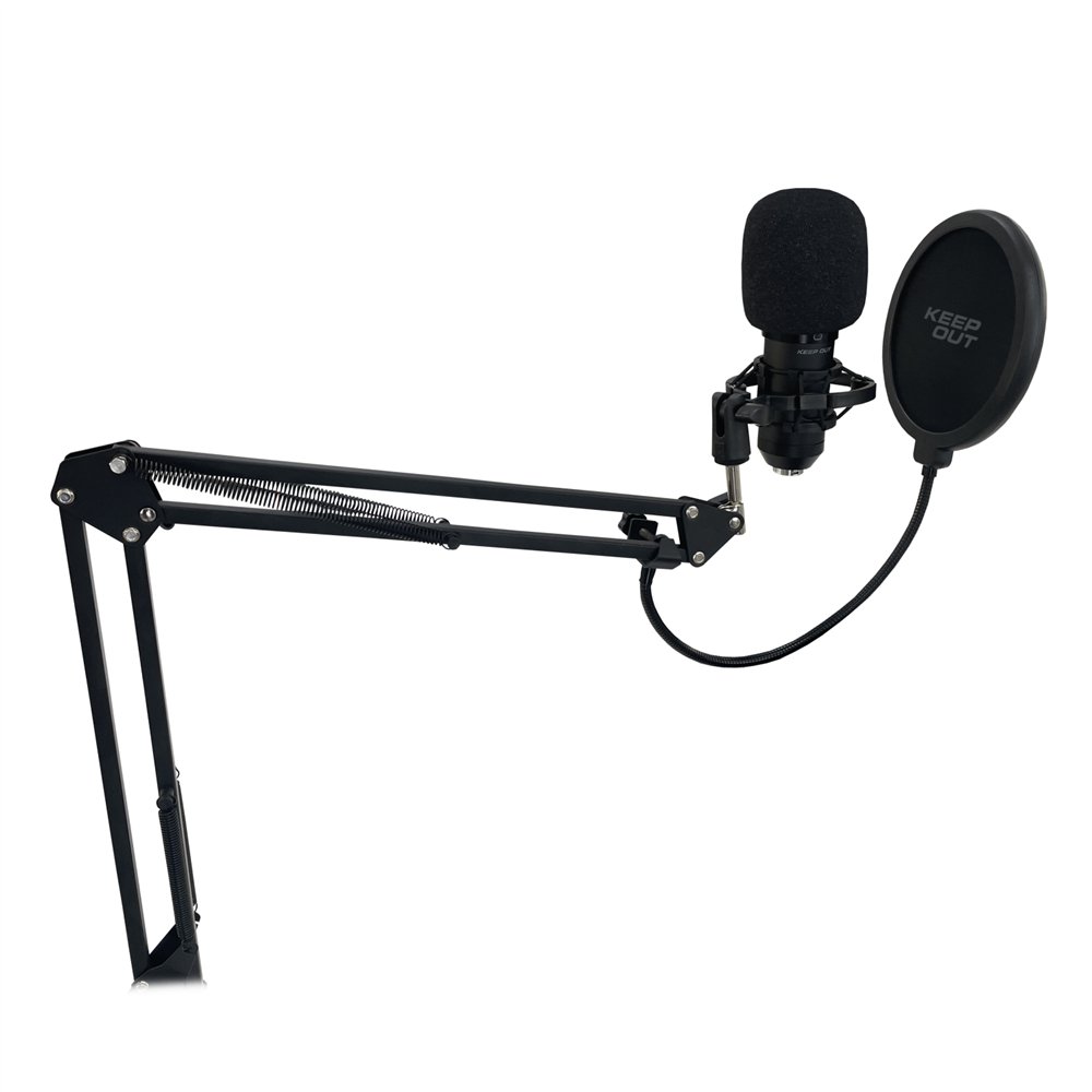 Keep out kit para microfono xlr streaming