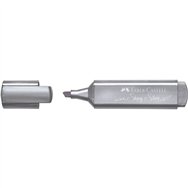 Faber castell textliner 46 caja de marcadores fluorescentes plata metalico