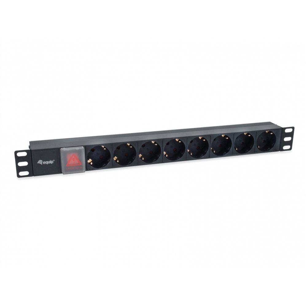 equip unidad de distribución de energia pdu 8 salidas ac 1u negro