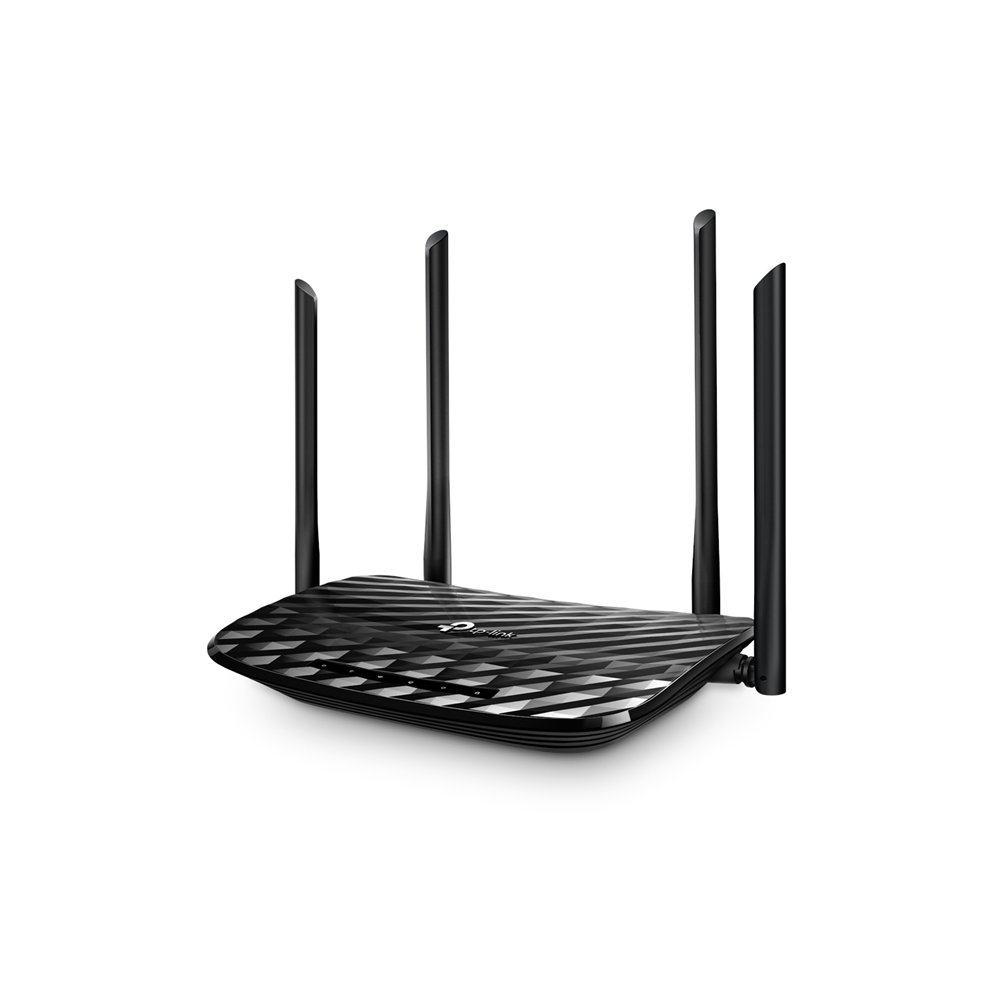 Tp-link archer c6 router inalámbrico ethernet rápido doble banda (2,4 ghz / 5 ghz) blanco