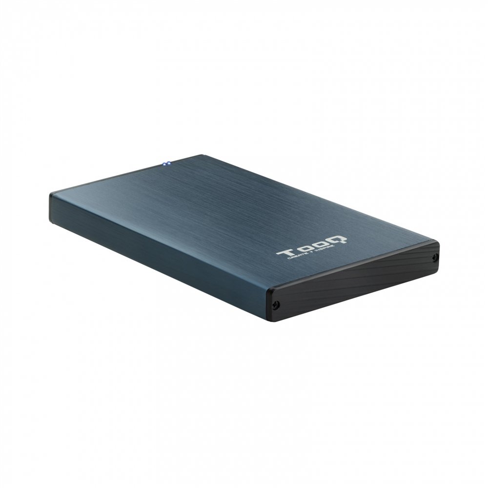 Tooq tqe-2527pb caja para disco duro 2.5 externo hdd usb 3.2 gen 1 negro marina