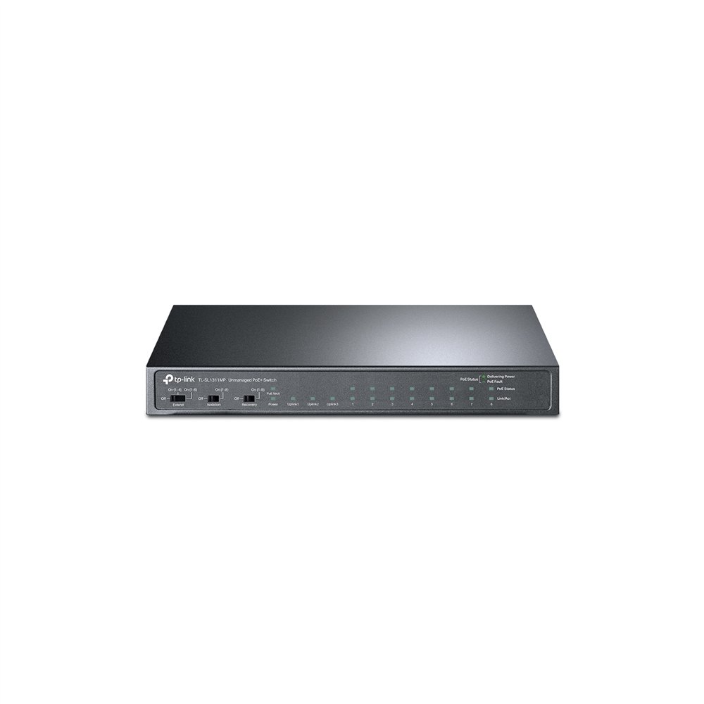 Tp-link switch no administrado fast ethernet (10/100) poe negro