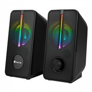 Ngs gsx-150 altavoces 2.0 6w universal negro