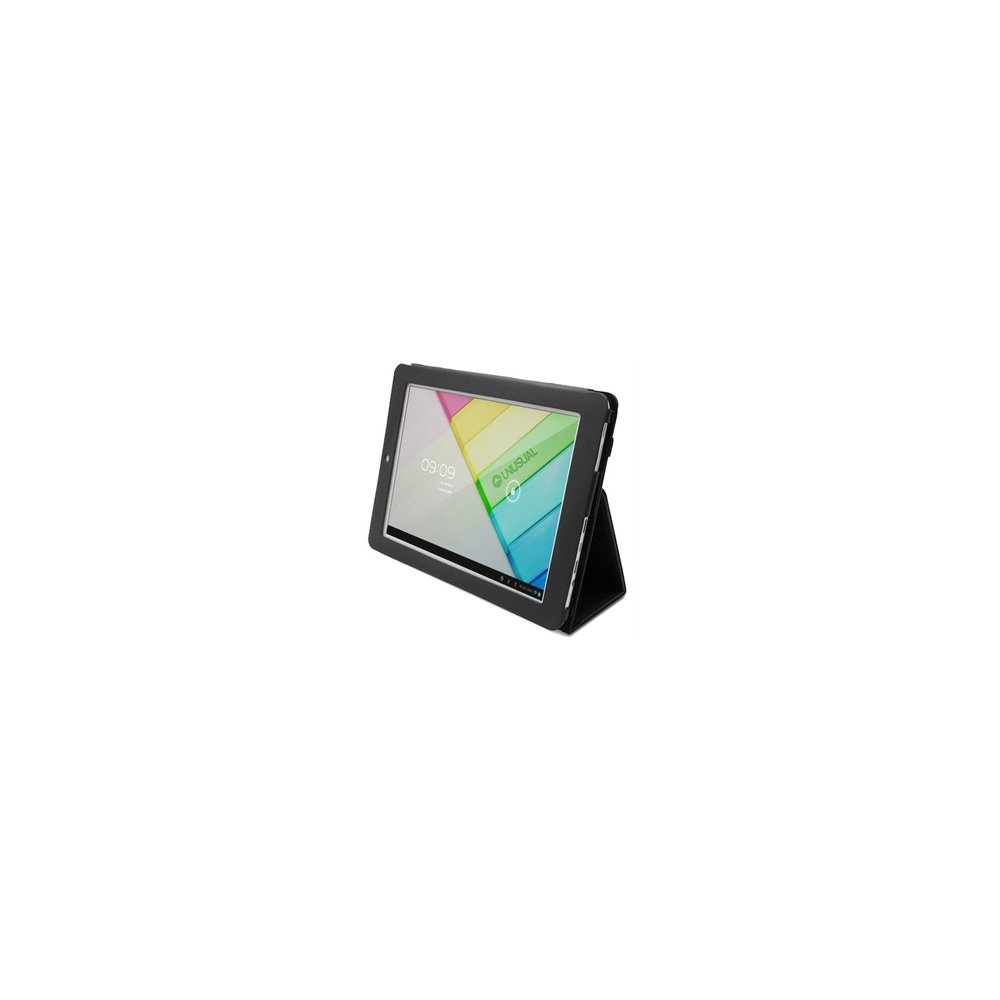 unusual technology 10z v2 funda tablet libro universal negro