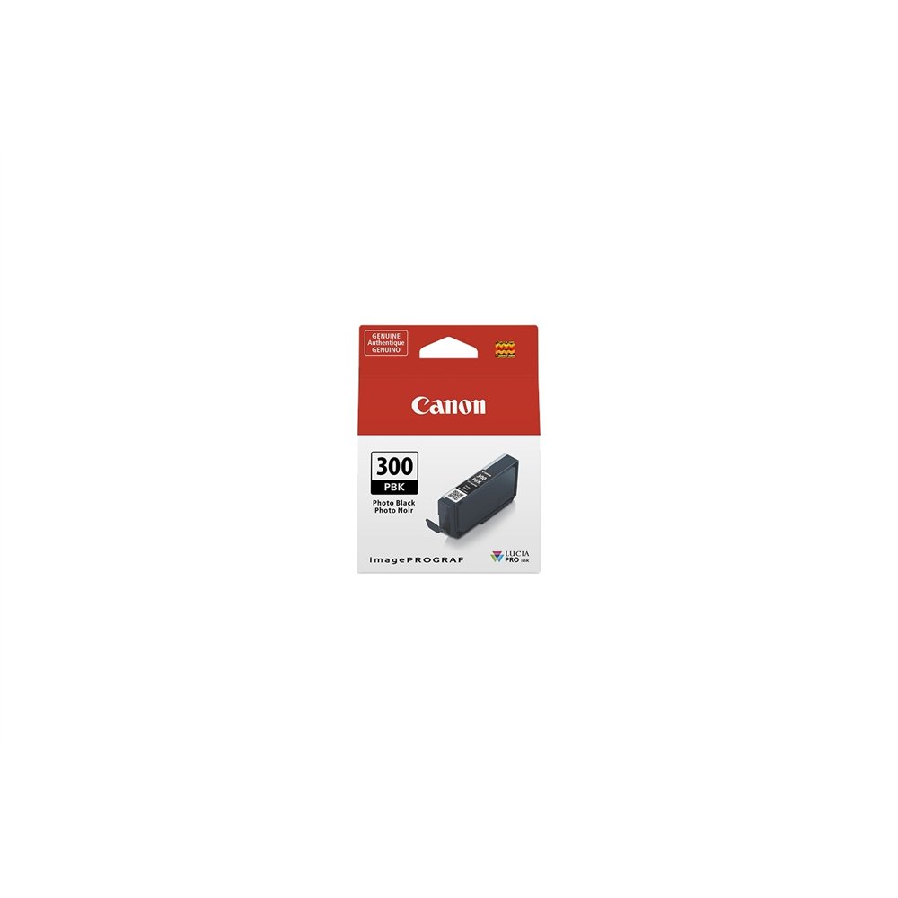Canon PFI-300 cartucho de tinta 1 pieza Original Foto negro