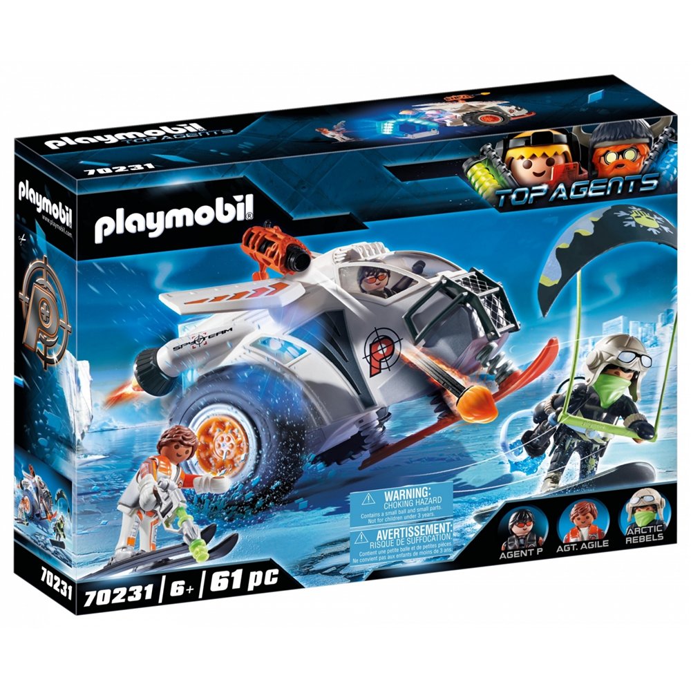 Playmobil top agents 70231 set de juguetes