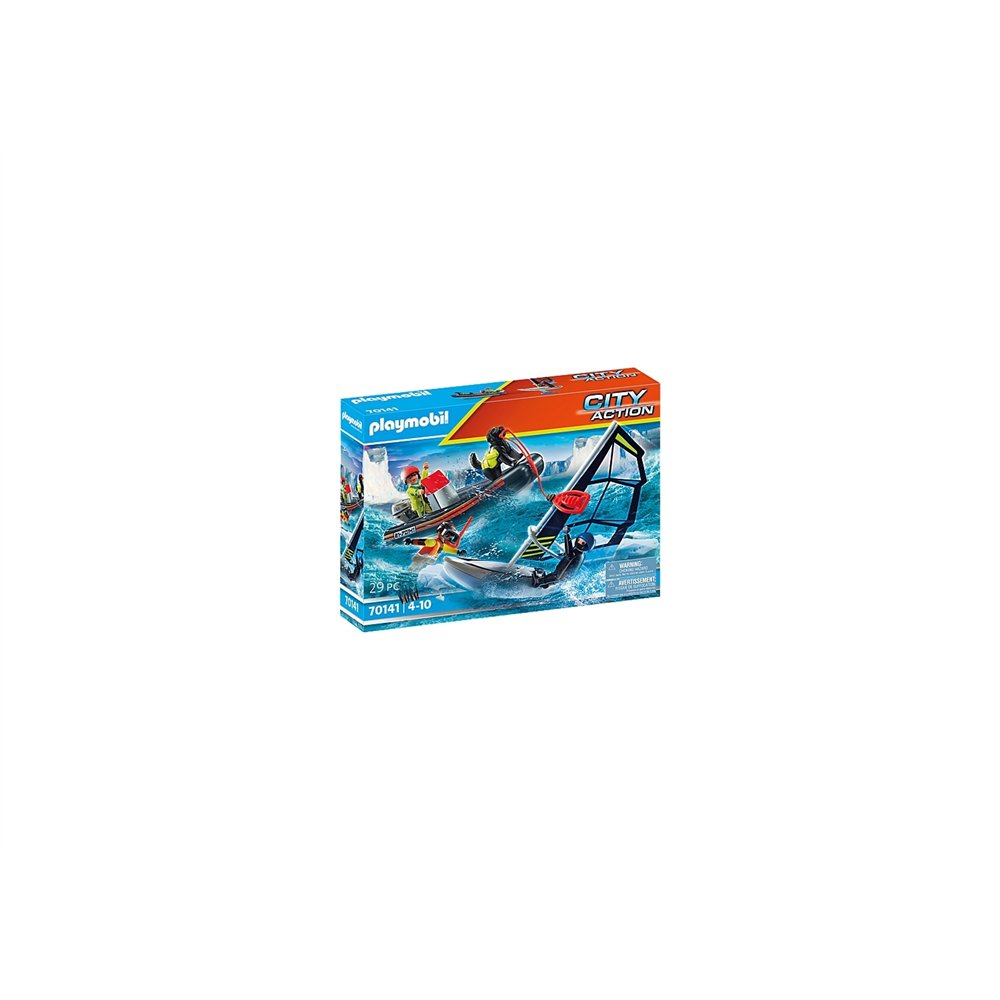playmobil city action 70141 kit de figura de juguete para niños