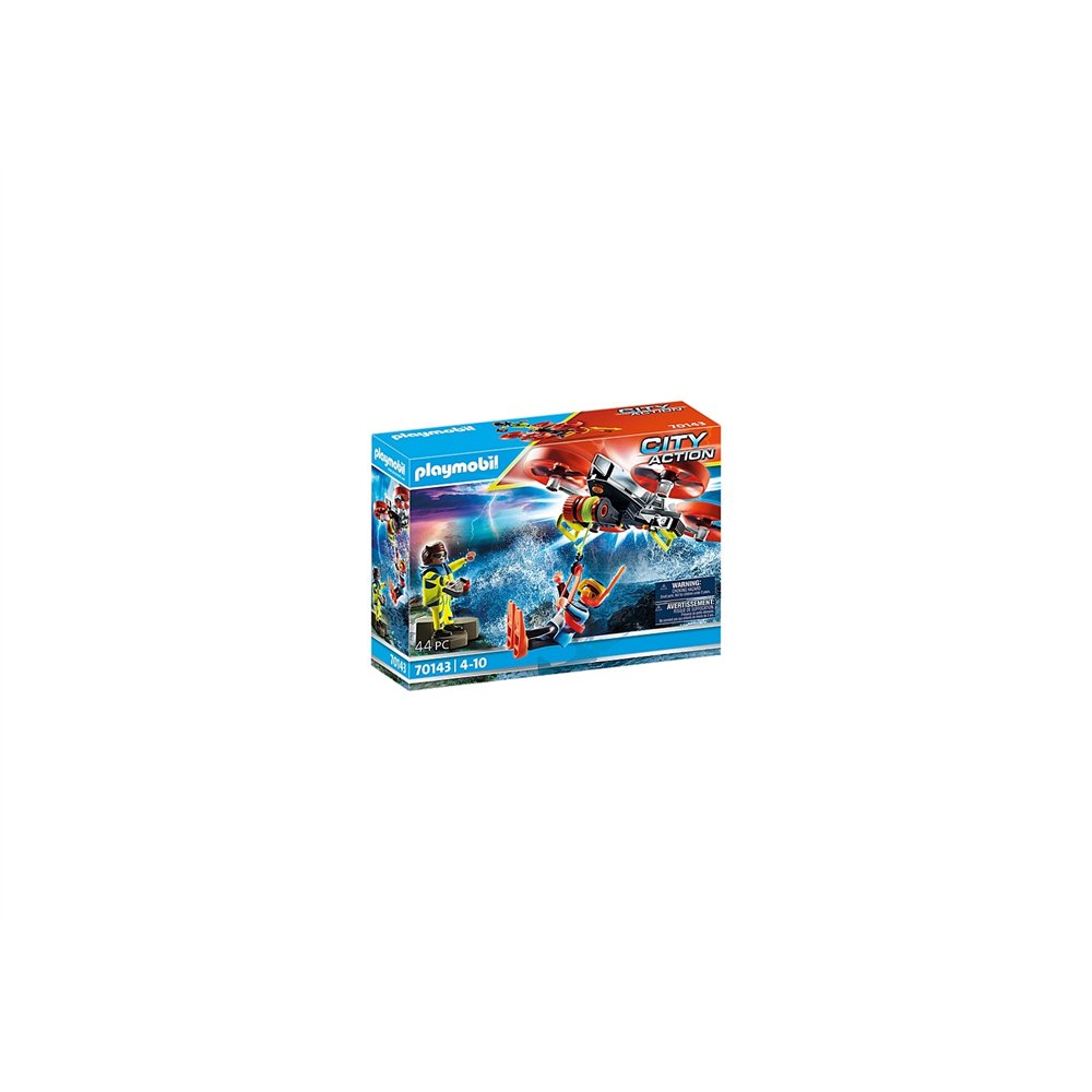 playmobil city action 70143 kit de figura de juguete para niños