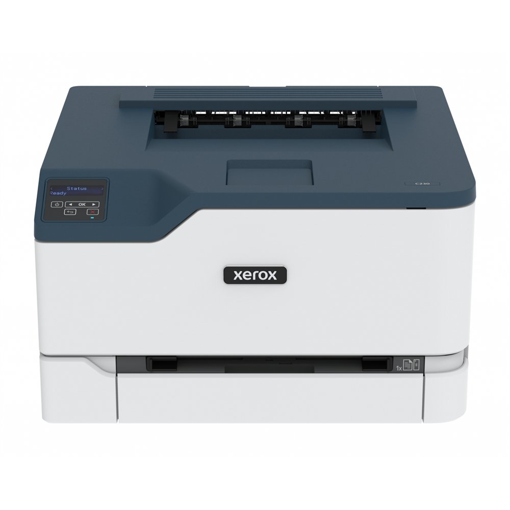 xerox c230 impresora duplex ps3 pcl5e6 2 bandejas azul blanco