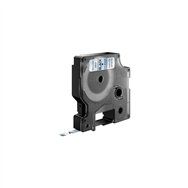 dymo d1 - etiquetas estándar - negro en claro - 6mm x 7m