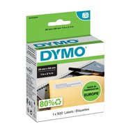 dymo lw - etiquetas grandes de dirección para devoluciones - 36 x 89 mm - s0722520