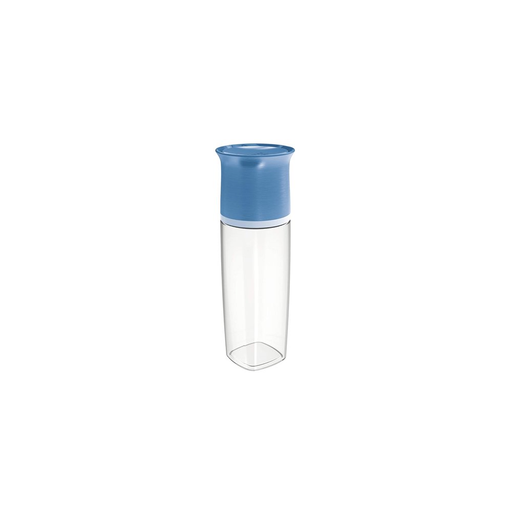 Maped 871803 botella de agua uso diario 500 ml azul transparente