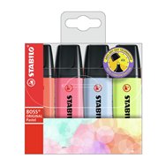 Stabilo boss original pastel marcador 4 pieza(s) multicolor