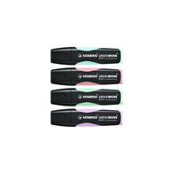 Stabilo green boss pastel marcador 4 pieza(s) punta de cincel lila, menta, rosa, turquesa