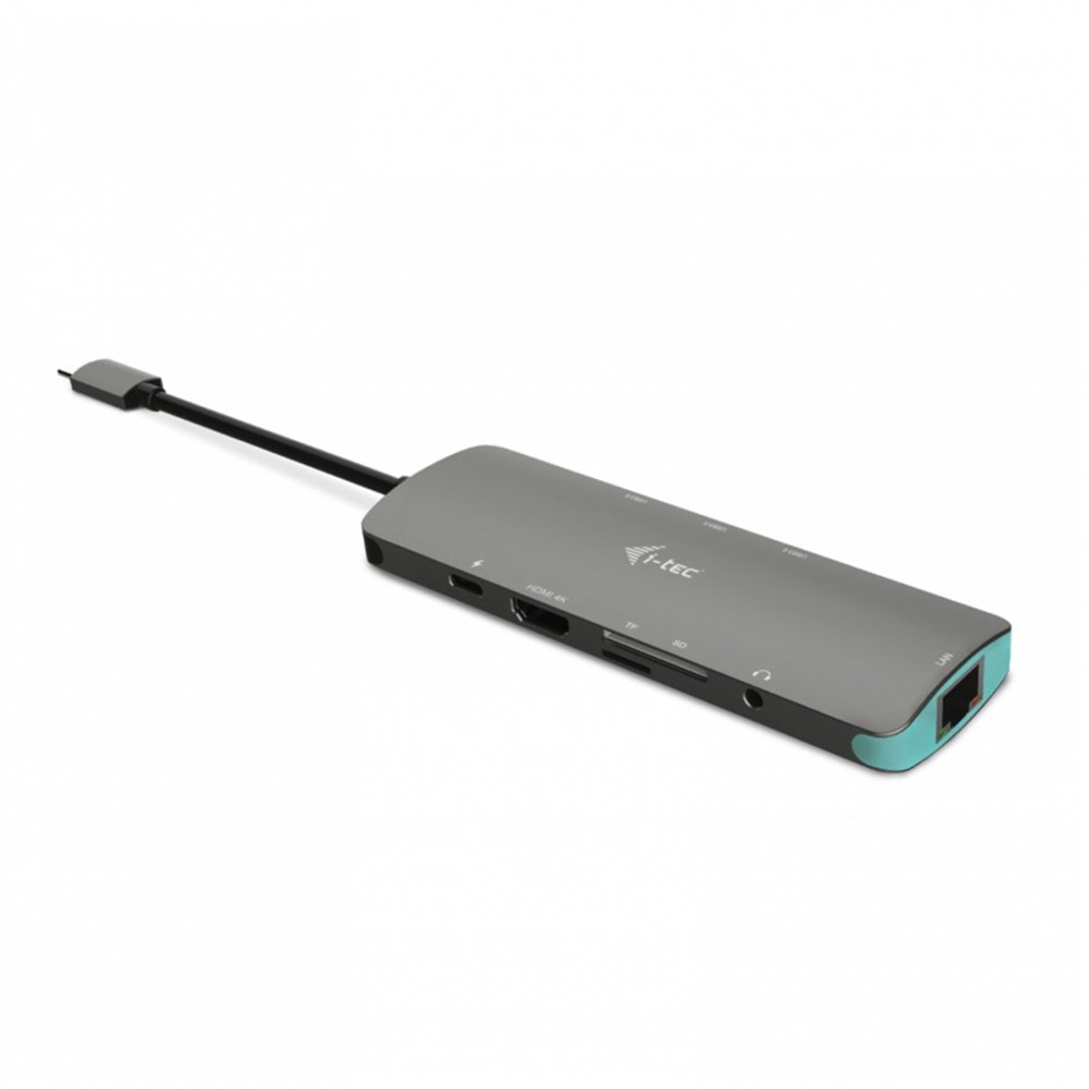 I-tec metal usb-c nano docking station 4k hdmi lan + power delivery 100 w