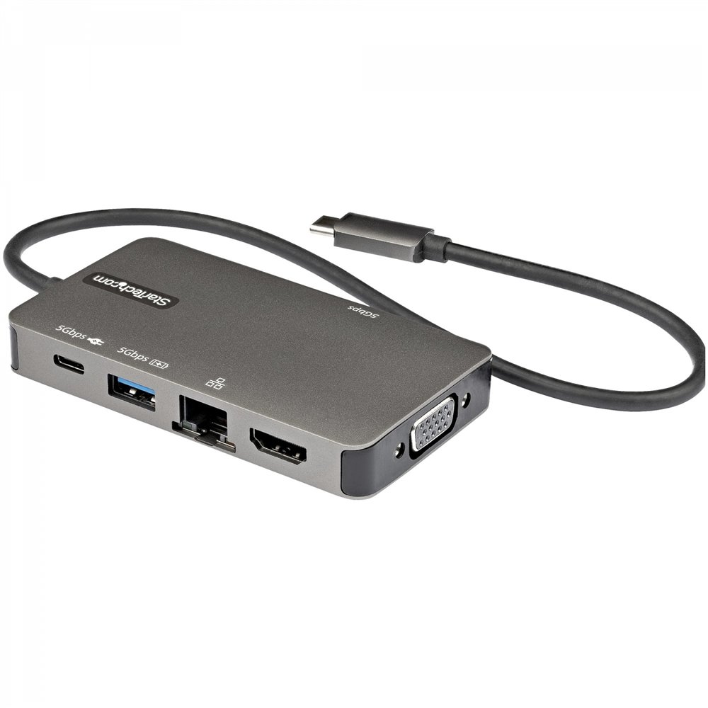 Startech.com hub usb 3.2 gen 1 tipo-c 6puertos negro gris