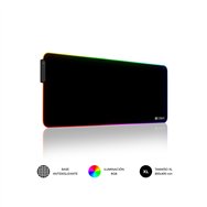Subblim alfombrilla/tapete ratã³n luz led rgb 9 colores extra grande