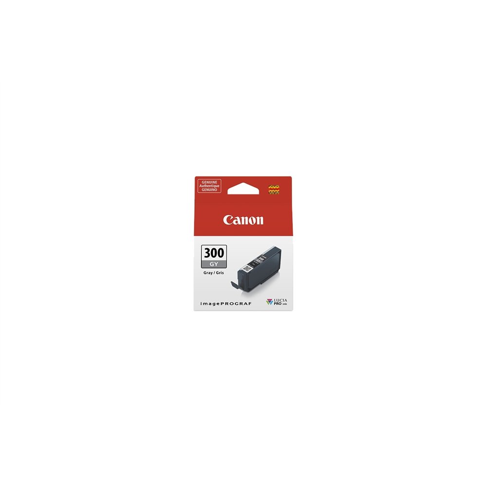 Canon pfi-300 cartucho de tinta original gris