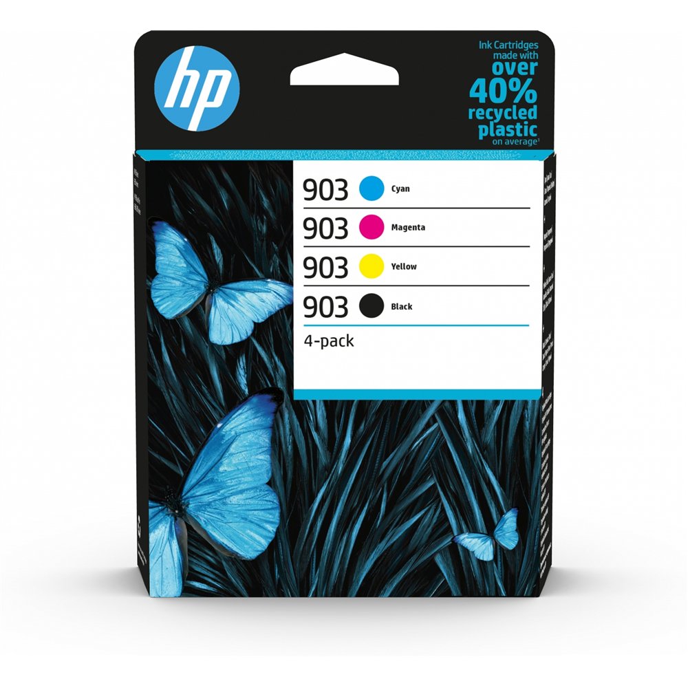 hp 903 pack 4 cartuchos de tinta original multipack