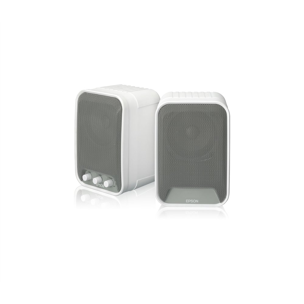 epson elpsp02 altavoz canal 2.0 montar en la pared blanco