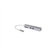 Equip hub de interfaz usb 3.2 gen 1 (3.1 gen 1) type-c 5000 mbit/s plata