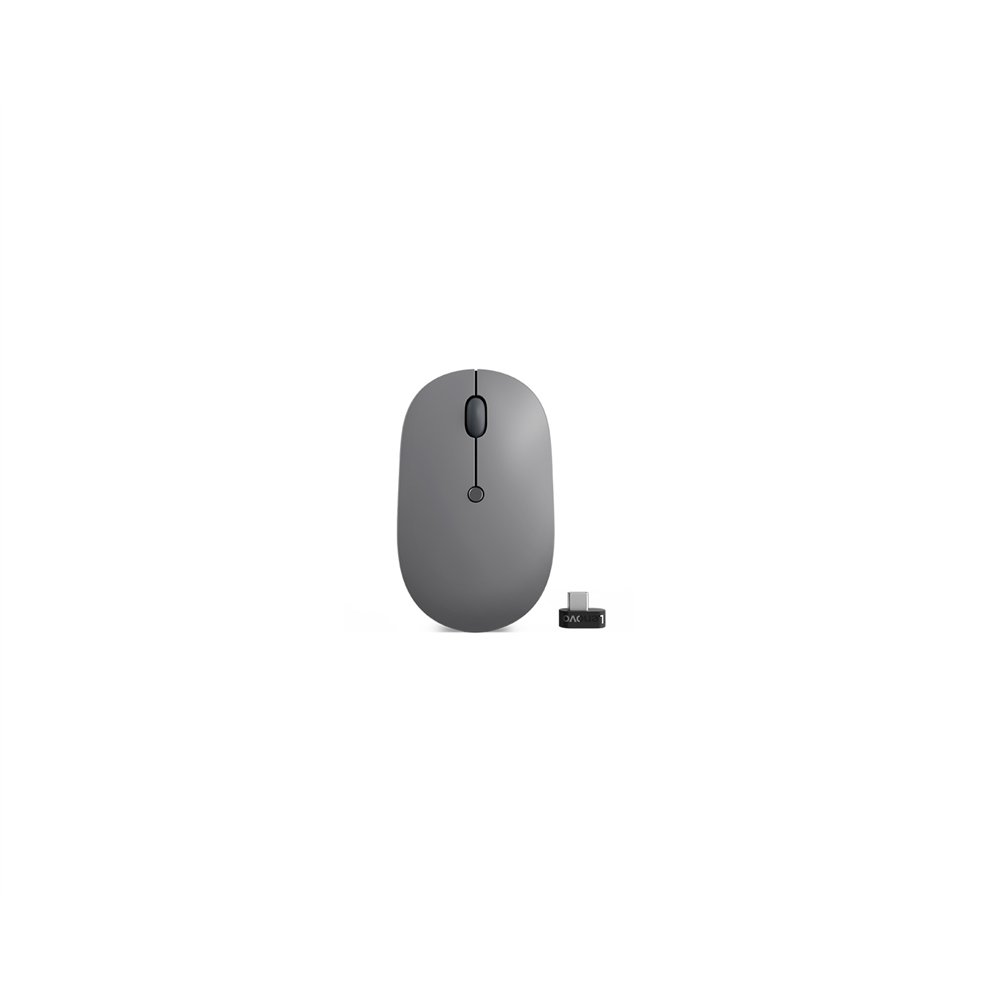 Ratã³n lenovo go ambidextro rf inalã¡mbrico ãâptico 2400 dpi negro, gris