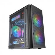 torre mars gaming  rgb micro atx negro