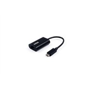 Nilox adaptador de red usb-c/rj45 gigabit 1000 mbit/s negro