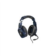trust gxt 488 forze ps4 auriculares diadema alámbrico juego negro, azul