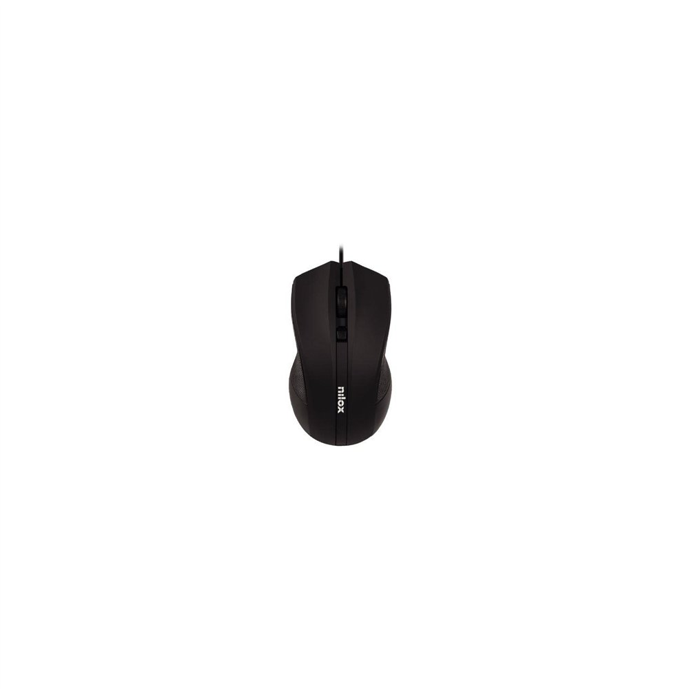 Raton nilox ãâptico usb tipo a 1600 dpi negro