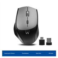 Ewent ew3245 ratã³n mano derecha rf inalã¡mbrico optico 2400 dpi