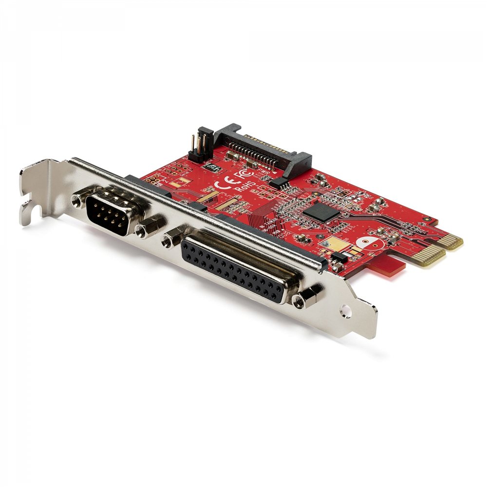 startech.com pex1s1p950 tarjeta y adaptador de interfaz interno paralelo, de serie
