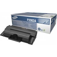 Paquete de 2 cartuchos de tã³ner original samsung de mlt-p2082 negro