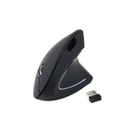 Ratón equip mano derecha rf inalámbrico íptico 1600 dpi negro