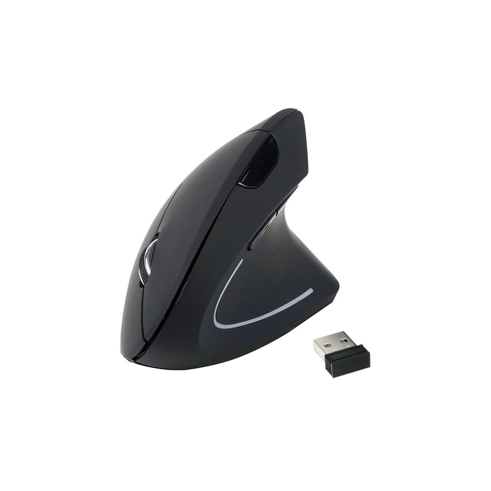 ratón equip mano derecha rf inalámbrico í?ptico 1600 dpi negro